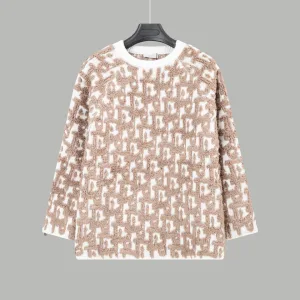 Super Clone Dior Sweater Wool Blend Jacquard