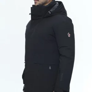 Luxury Reps Moncler Coats Red Gore-Tex Goose Down Autumn Winter Windproof Cuffs