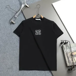 Designer Givenchy Short-Sleeved T-Shirt Red Cotton Spring Summer
