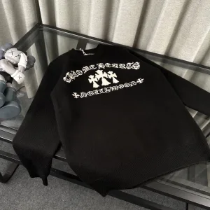 Designer Luxury Chrome Hearts Jeans Black Autumn Winter And