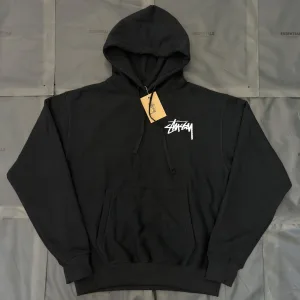 Reps Luxury Stussy Hoodie Red Cotton Pure Fleece Ribbed Fabric Relaxed Fit Winter