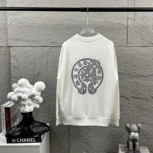 Luxury Chrome Hearts Long-Sleeved Shirt Black Autumn Winter Early
