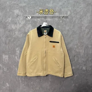 Designer Carhart Outerwear Red Cotton Polyester