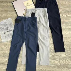 Super Clone Archaeopteryx Long Pants Red Fleece Suitable For All Body Types Simple Style Outdoor Autumn Winter Side Pockets