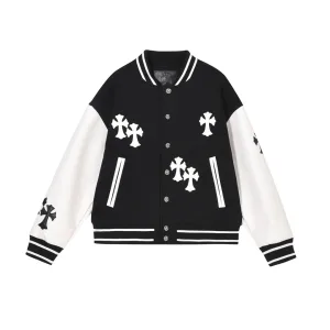 Luxury AAA Chrome Hearts Jacket Black Cotton Pure Xinjiang