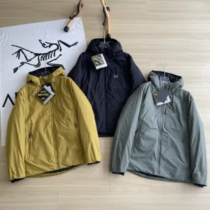 Designer Super Clone Archaeopteryx Outerwear Red Cotton Silk Down Fleece Water-Repellent Fabric Outdoor Windproof Autumn Winter And