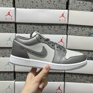 High Quality Jordan Sneakers Silver