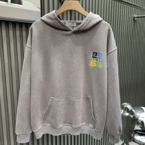 Reps Givenchy Hoodie Ash Eva Cotton Sophistication Autumn Winter Streamlined Cut