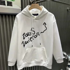High Quality Reps Louis Vuitton Hoodie Color Cotton Fleece