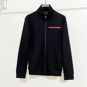 Super Clone AAA Prada Coat Blue Cotton Air
