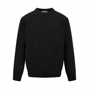 Designer AAA Dior Sweater Ash Cotton Wool Nylon Jacquard Pattern
