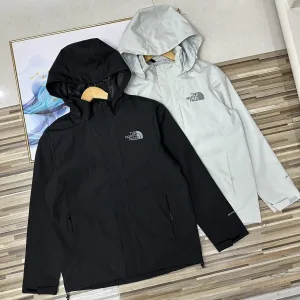 AAA The North Face Outerwear Red Windstopper Daily Commute Spring Summer Autumn And Embroidery Color Blocking Multiple Splicing Windproof Cuffs