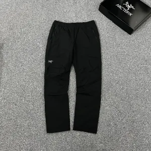 Designer Archaeopteryx Long Pants Green Gore-Tex Duck Down Woven Fabric Adjustable Drawstring Winter