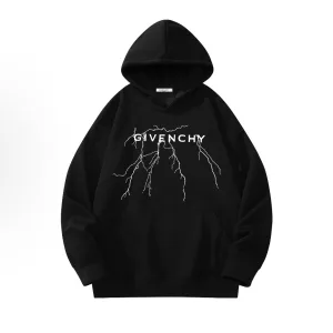 Designer Givenchy Hoodie Ash Cotton Pure Fleece Easy To Match