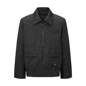 AAA Super Clone Louis Vuitton Jacket Ash Cotton Wool Jacquard Clean Lines