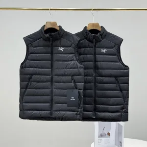 Super Clone Luxury Archaeopteryx Vest Red Goose Down