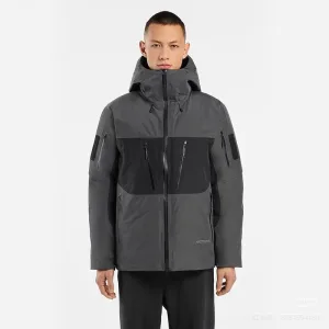 Luxury Archaeopteryx Down Jackets Red Gore-Tex Duck Polyester Fiber Fleece High-Density Fabric Winter Slim Fit