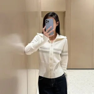 Reps Designer Dior Sweaters Red Jacquard Winter