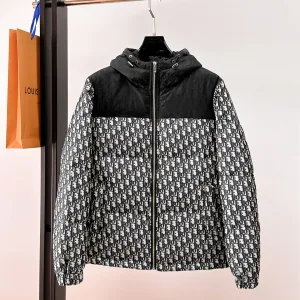 High Quality AAA Dior Down Jacket Color Feather Goose Winter