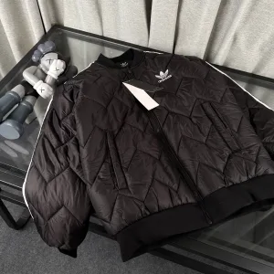 AAA Adidas Jacket Green Cotton Down Winter