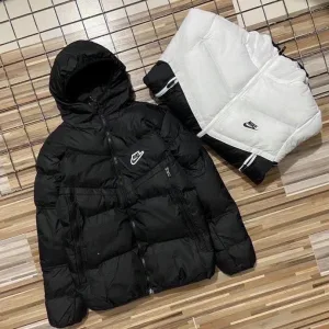 Luxury Nike Coat Ash Cotton Down Fleece Autumn Winter