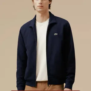 Reps Luxury Lacoste Jeans Red Cotton Pure Down Fleece Simple Style Winter Embroidery