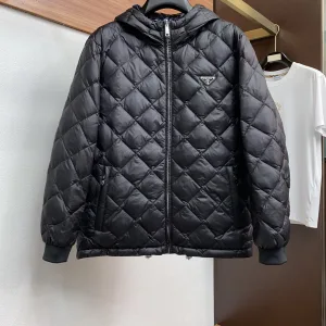 AAA High Quality Prada Coat Color Eva Down Lace