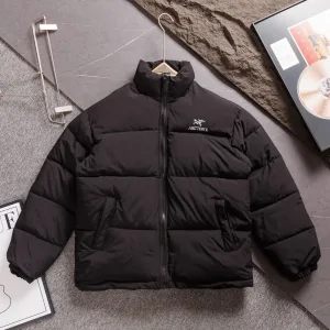Designer Luxury Archaeopteryx Cotton-Padded Coat Red Eva Cotton Winter Embroidery