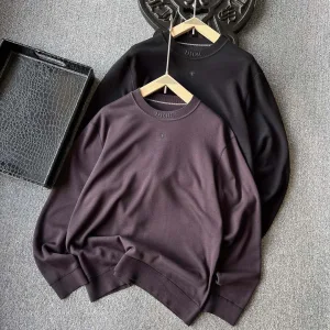 Super Clone Reps Dior Hoodies Purple Fleece Soft Relaxed Fit