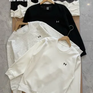 Reps Super Clone Under Armour Hoodie Red Cotton Fleece Soft And Gentle Spring Autumn Winter Crisp Silhouette