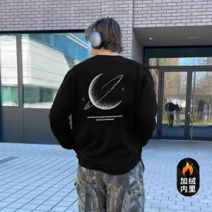 Designer Nike Sweatshirt Black Cotton Fleece