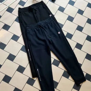 Luxury Fila Sweatpants Red Cotton Fleece Slim Fit