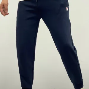 AAA Fila Sweatpants Red Cotton Fleece Slim Fit