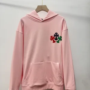 Super Clone Chrome Hearts Hoodie Red