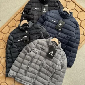 Luxury Mammut Down Jacket Red Unrestricted Movement Winter
