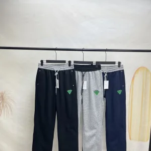 Super Clone Bottega Veneta Long Pants Blue Fleece Winter