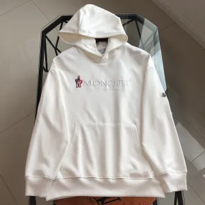 Designer Reps Moncler Hoodie Red Autumn Winter