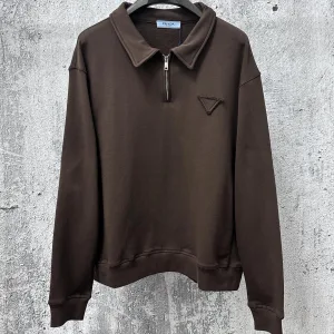 AAA Luxury Prada Hoodie Cotton Fleece Minimalism
