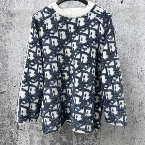 Reps Luxury Dior Long Sleeves Red Cotton Wool Blend Twill Jacquard