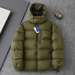 Super Clone Ralph Lauren Jacket Red Down Winter