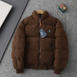 Reps AAA Ralph Lauren Long-Sleeved Red Down Corduroy Winter