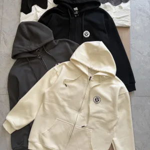 Super Clone Lululemon Long-Sleeved Shirts Black Fleece Ribbed Fabric Street Style Autumn Winter Relaxed Silhouette