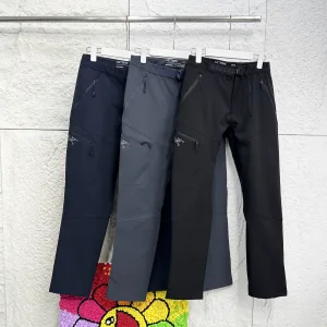 Super Clone Designer Archaeopteryx Long Pants Red Fleece Enhanced Comfort Daily Commute Outdoor Functionality Autumn Winter