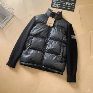 High Quality AAA Burberry Down Jacket Red Feather Duck