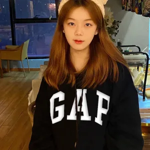Super Clone Gap Hoodie Ash Cotton Pure Soft Easy To Match Patch