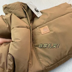 Designer Carhartt Coat Red Cotton