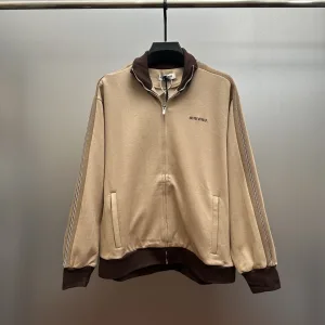 High Quality Luxury Miu Sweatshirt Cotton Combed Mercerized Twill Embroidery