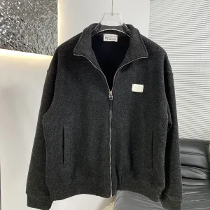 AAA Designer Margiela Coat Cotton Wool Fleece Patch