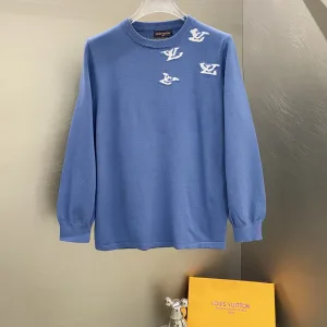 AAA Louis Vuitton Sweater Blue