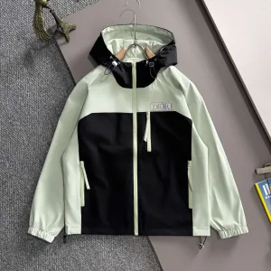 High Quality Dior Outerwear Red Nylon Fabric Lightweight And Comfortable To Wear Spring Autumn Early Natural Drape